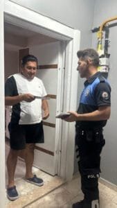 Bartın’da “Kapı Zili Kim O?” projesiyle 130 hane bilgilendirildi