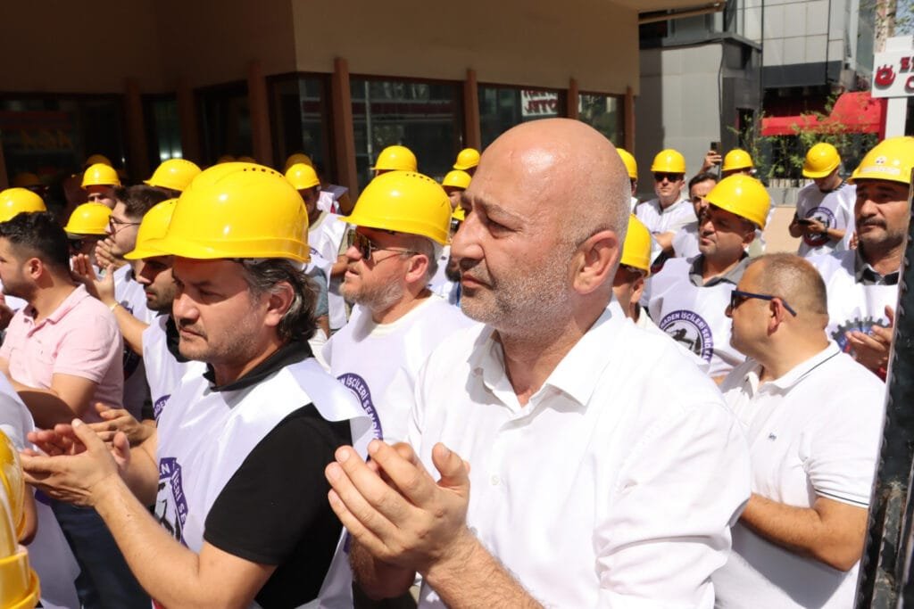 GMİS üyeleri Ankara’da 600 bin kamu işçisinin sesi oldu