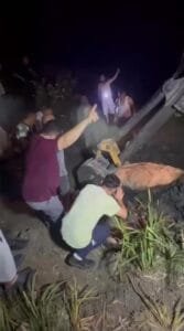 Çaycuma’da kayıp inek bataklıktan sağ kurtarıldı