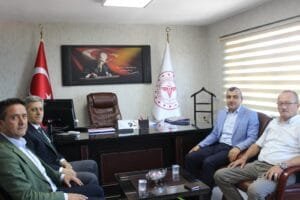 Çolakoğlu’ndan İl Sağlık Müdürü Gün’e ziyaret
