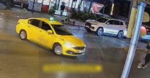 Kadıköy’de drift yapan taksici yakalandı