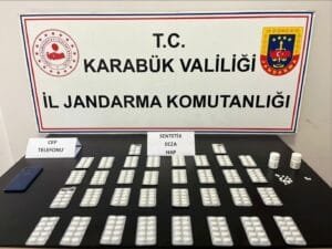 Karabük İl Jandarma’dan Uyuşturucu Operasyonu: 353 Sentetik Ecza Hap Ele Geçirildi