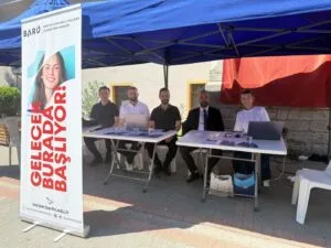 Rektör Akkaya’dan BARÜ’nün tanıtım ve tercih standına ziyaret