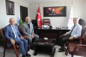 TSO Başkanı Demir’den İl Sağlık Müdürüne ‘hayırlı olsun’ ziyareti
