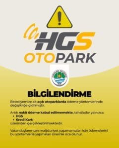 Zonguldak Belediyesi otoparklarda nakit dönemi sona erdi