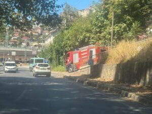 Zonguldak’ta ormanlık alanda çıkan yangın söndürüldü