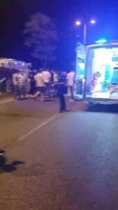 Zonguldak’ta otomobil yayalara çarptı: 3 yaralı