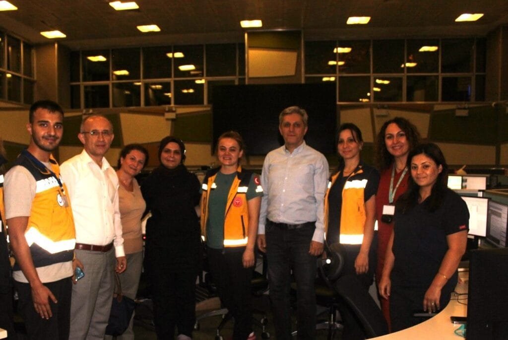 Acillere ve 112 istasyonlarına gece denetimi