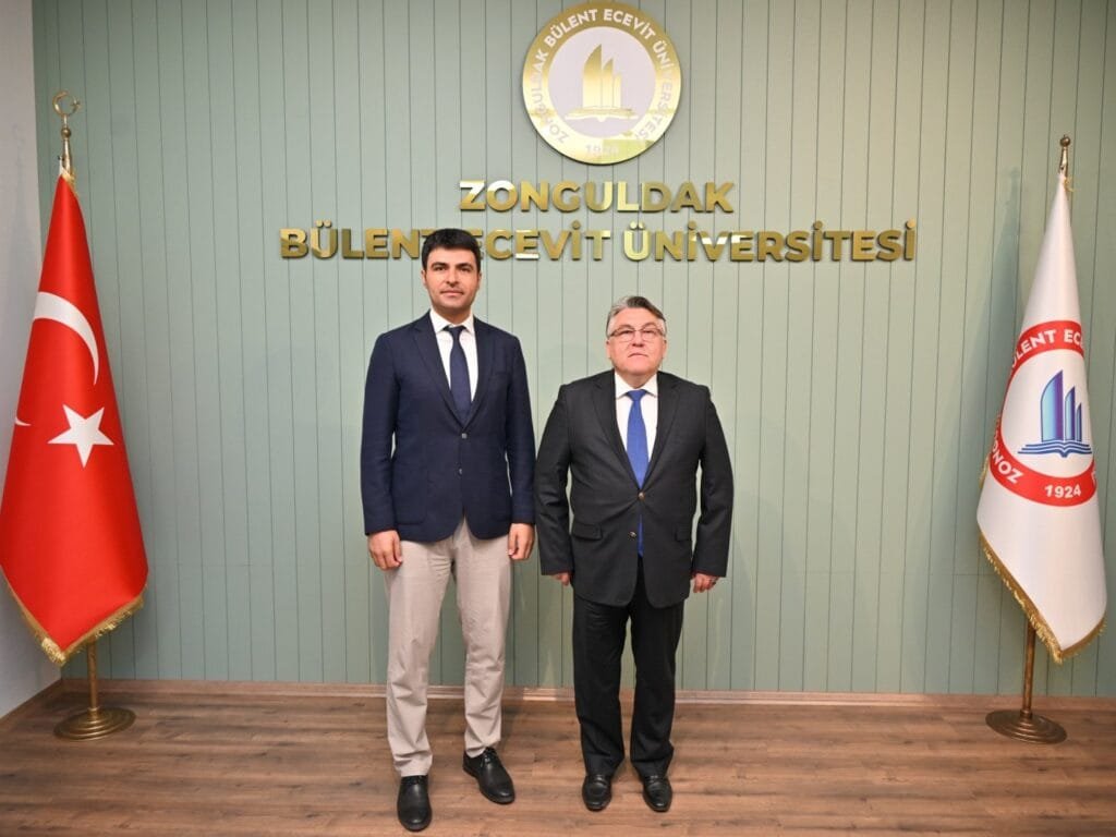BEUN Rektörü Özölçer, Bölge Müdürü Yeğin’i kabul etti