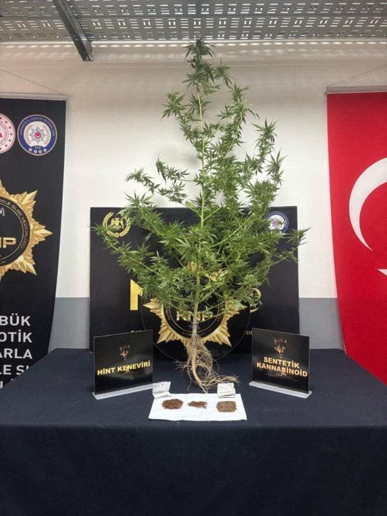 Karabük’te uyuşturucu operasyonu: 4 gözaltı, 1 tutuklama