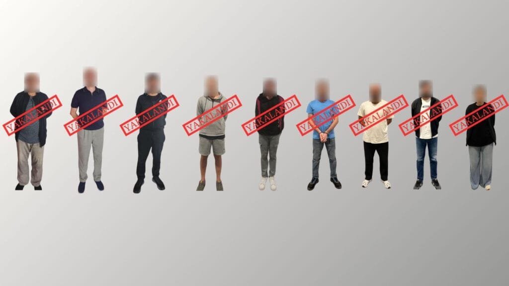 Kırmızı bültenle aranan 9 şüpheli yurda getirildi