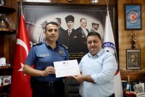 Polis Eşleri Derneği’nden Başkan Yeşil’e teşekkür