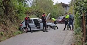 Zonguldak’ta jandarmadan kaçan sürücü kovalamacayla yakalandı
