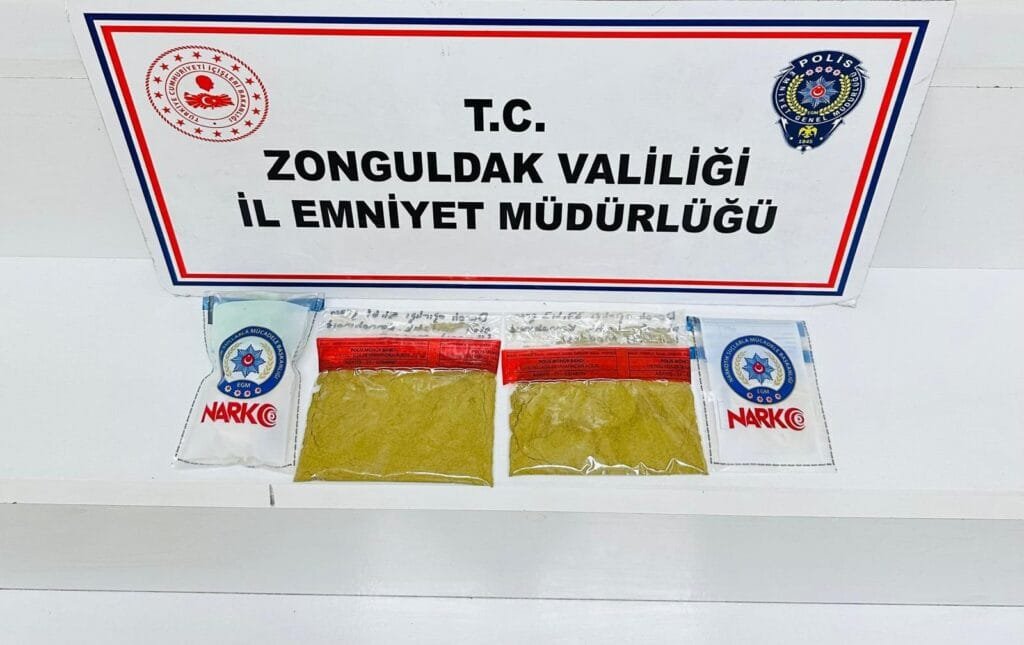 Zonguldak’ta Uyuşturucu Operasyonları: Çok Sayıda Madde Ele Geçirildi, Bir Şüpheli Tutuklandı