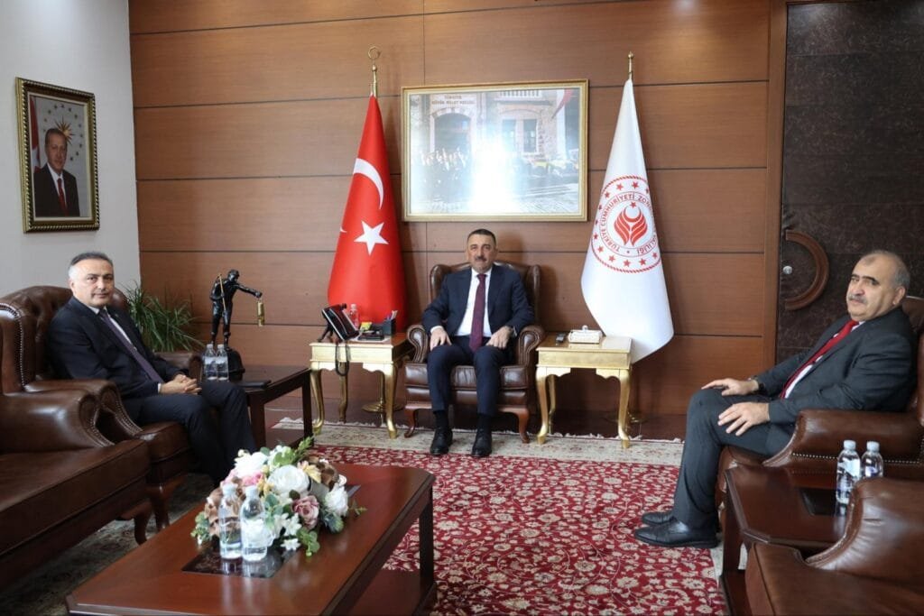 Dr. Ersin Dilber, Vali Hacıbektaşoğlu’nu Ziyaret Etti