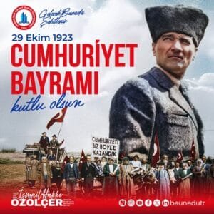 Rektör Özölçer’den 29 Ekim Cumhuriyet Bayramı Mesajı