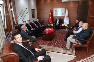 Şentop Zonguldak’ta protokolle buluştu
