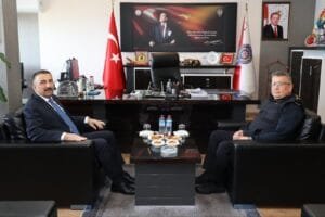Vali Hacıbektaşoğlu, İl Emniyet Müdürü Ergen’i ziyaret etti