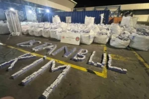 Ambarlı Limanı'nda 94 milyon TL'lik kaçak sigara operasyonu… Tamamı imha edildi