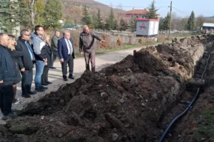 Bozüyük’te içme suyu müjdesi… Muratdere’ye 4 bin 500 metrelik yeni hat