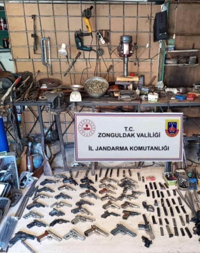 Çaycuma’daki Silah İmalathanesi Operasyonunda 2 Tutuklama