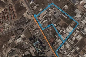 Denizli'de üst geçit çalışmalarında yeni etap
