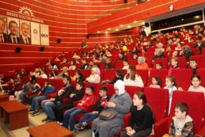 Gebze'de çocuklar ara tatil etkinliğiyle moral buldu
