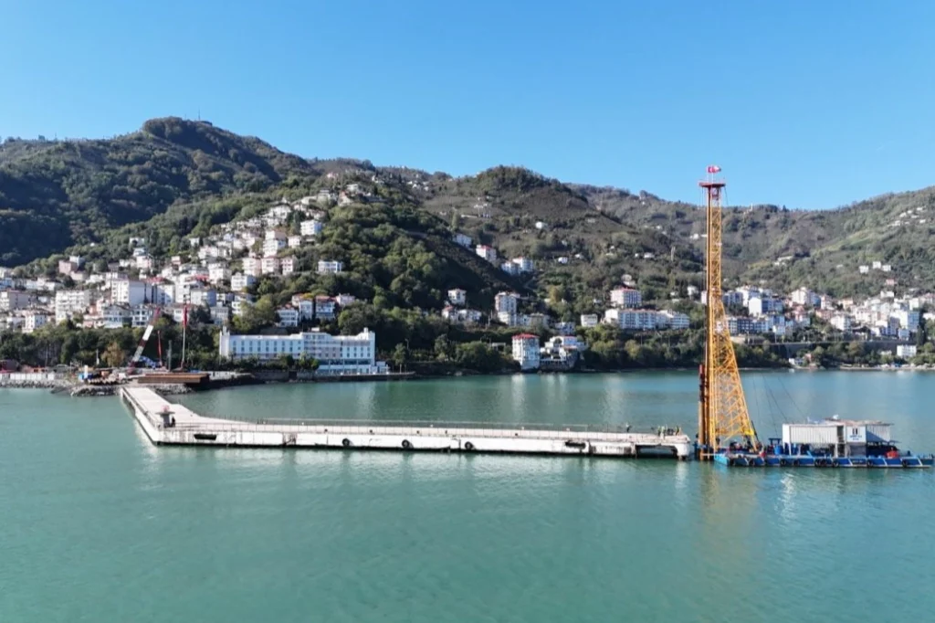 Ordu Altınordu rıhtımı uzatılıyor