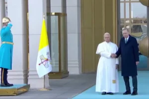 Papa 14. Leo ilk yurt dışı ziyareti kapsamında Türkiye'de