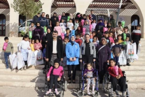 Yetim çocuklar unutamayacakları gün yaşadı