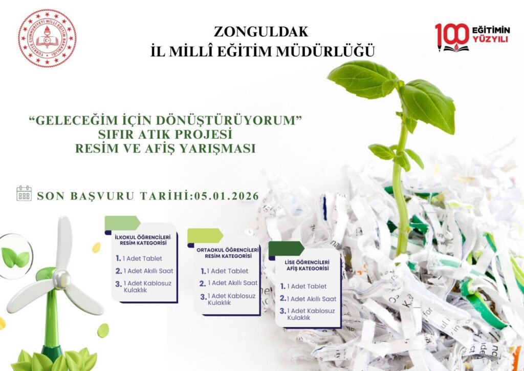 “Geleceğim İçin Dönüştürüyorum” yarışması için başvurular başladı