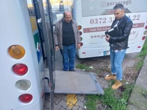 Kdz. Ereğli’de halk otobüsleri denetlendi