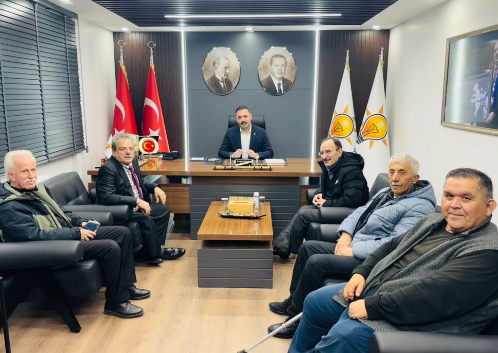 AK Partili Çağlayan’dan Türkiye Sakatlar Derneği’ne ziyaret teşekkürü