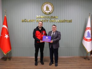 Elvanpazarcık Belediye Başkanı Ümit Uzun’dan Rektör Özölçer’e Ziyaret