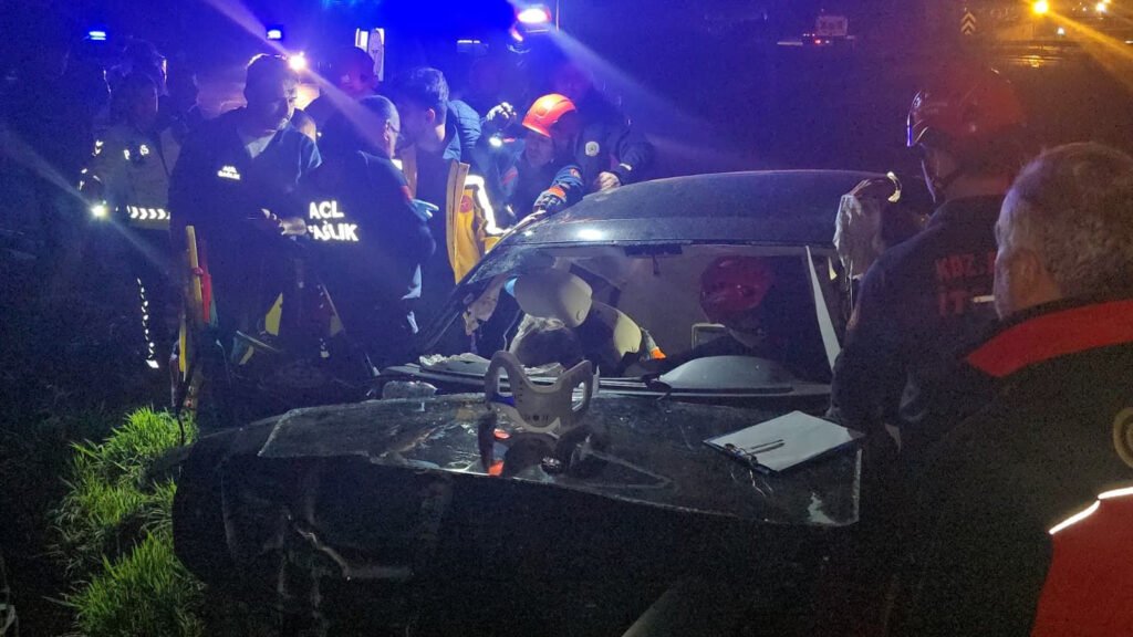 Ereğli’de doğum günü dönüşü kaza: 3 yaralı