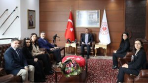 Vali Hacıbektaşoğlu misafirlerini ağırladı