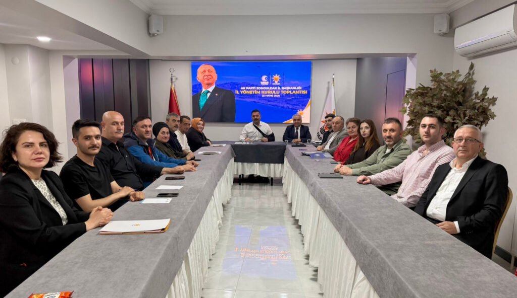 AK Parti Zonguldak il yönetim kurulu toplantısını gerçekleştirdi
