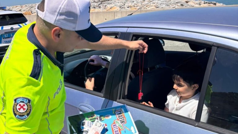 Zonguldak polisinden bayramda trafik denetimi